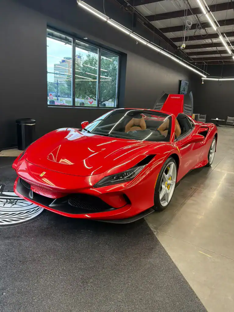 ferrari car detailing