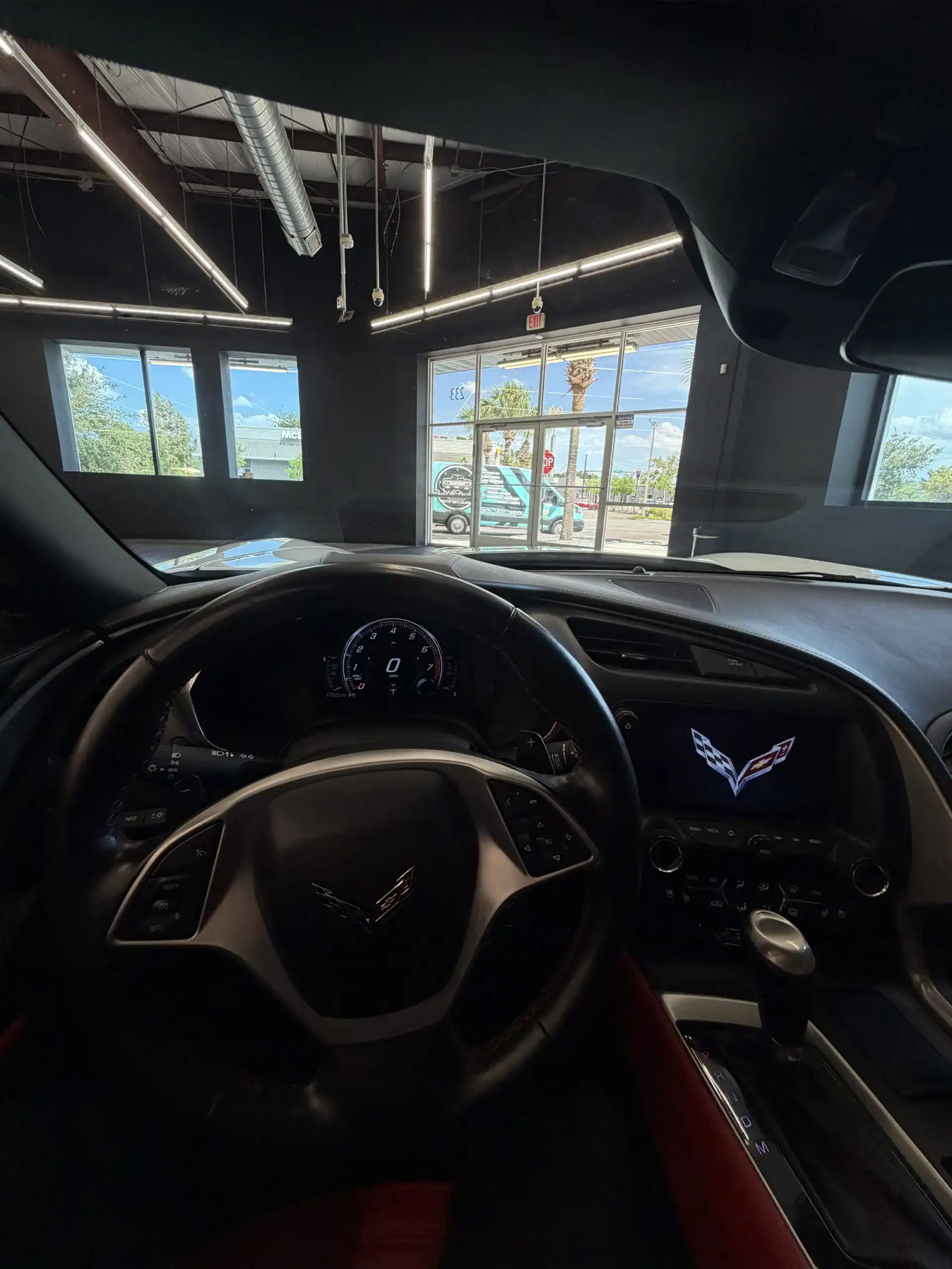 corvete interior